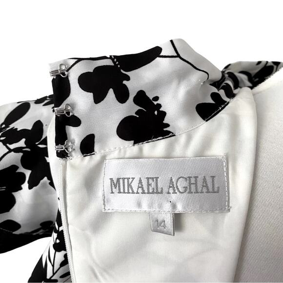 Mikael Aghal 14 Homecoming Dress Cocktail Plus Size Dress Semi Formal $795 Boho - Picture 5 of 10